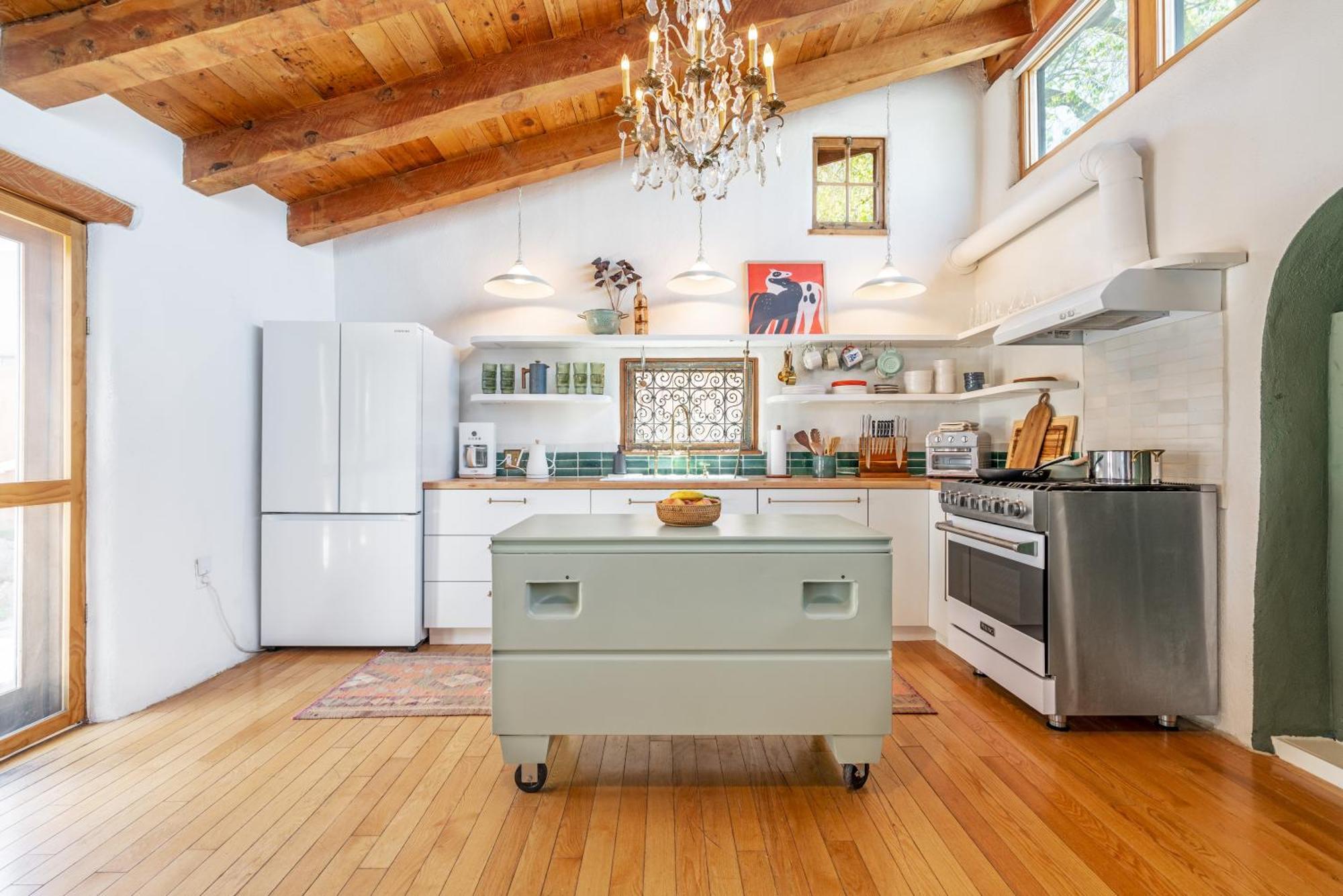 Heart Of Santa Fe - Adorable Hideaway - King And Queen - Walk To Everything - Fireplace - Ac Luaran gambar